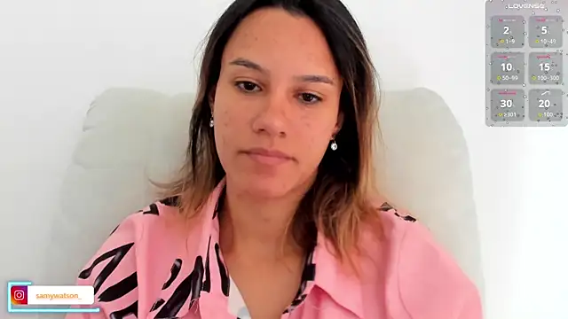 Snapshot of SamanthaWatson chatting on July 18, 2026, 12:31 pm SamanthaWatson online show from July 18, 2026, 12:31 pm
