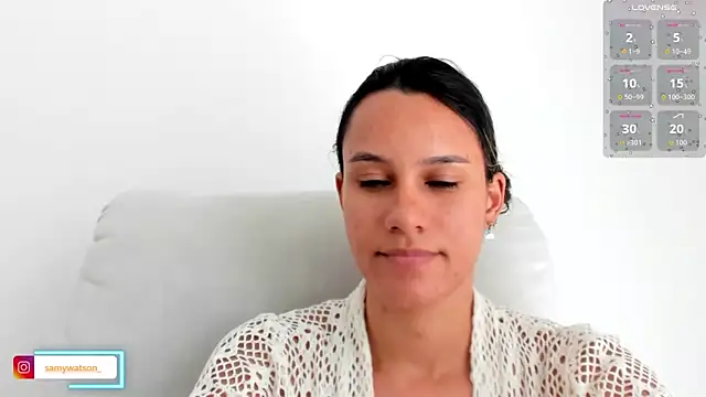 Snapshot of SamanthaWatson chatting on July 22, 2026, 3:37 pm SamanthaWatson online show from July 22, 2026, 3:37 pm