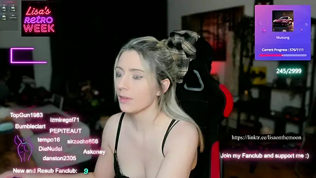 Lisaonthemoon online show from February 25, 2025, 11:11 pm