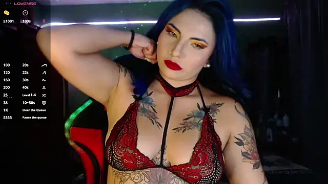 Snapshot of black_wiidow chatting on January 27, 2025, 11:43 pm black wiidow online show from January 27, 2025, 11:43 pm