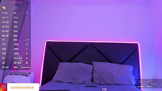 ScarlettAndClark online show from March 3, 2025, 2:26 pm