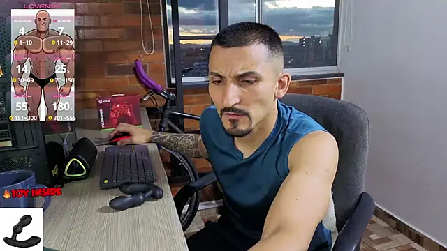 Marck Muscle online show from July 6, 2026, 11:29 pm