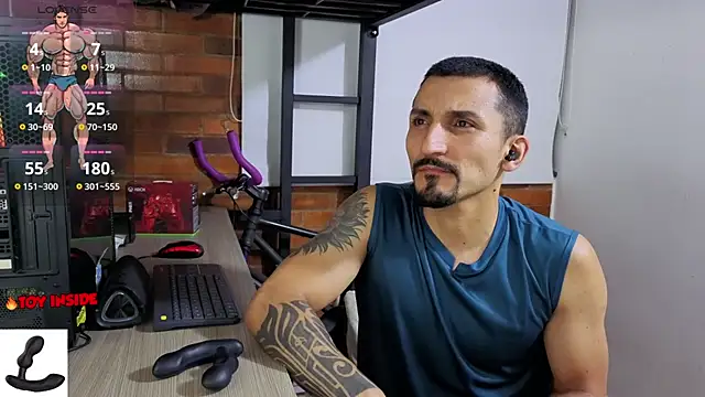Marck Muscle online show from July 23, 2026, 1:58 am