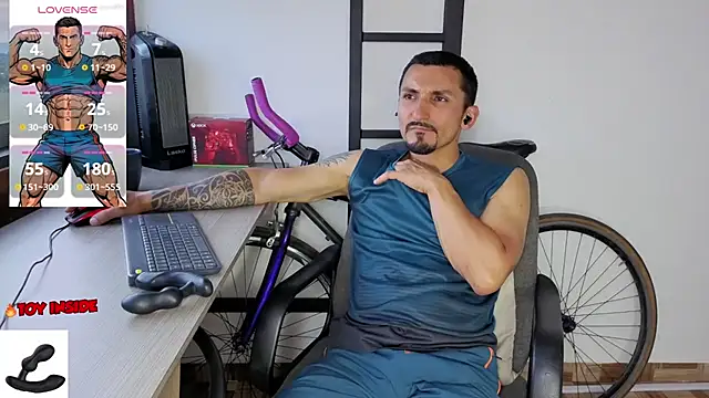 Marck Muscle online show from August 3, 2026, 11:08 pm