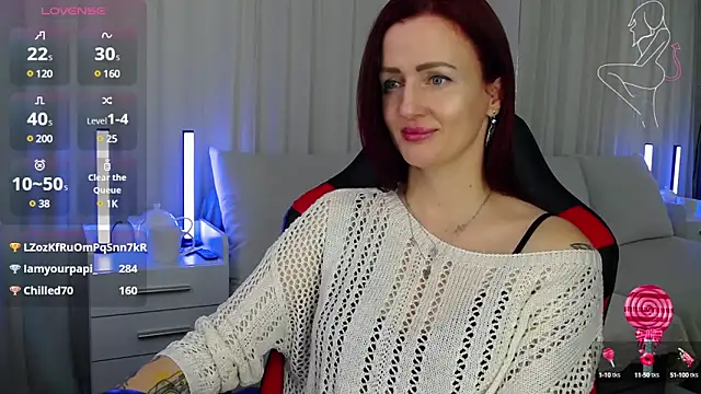 Snapshot of ElisaJane chatting on January 22, 2025, 1:20 am ElisaJane online show from January 22, 2025, 1:20 am