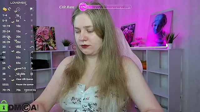 Megan Violer online show from July 21, 2026, 5:26 pm