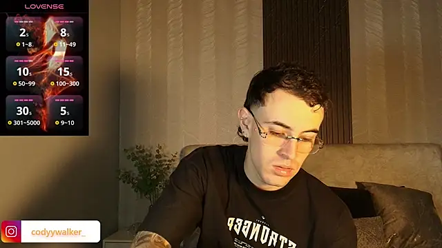 CodyWalkerR online show from May 15, 2026, 5:42 pm