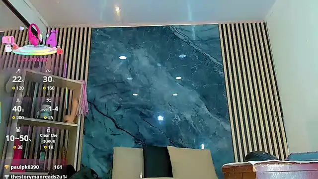 PriscilaRainbow online show from December 3, 2025, 7:34 pm