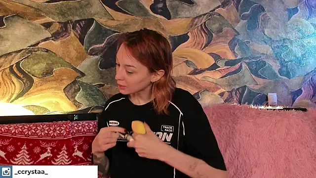 Snapshot of CrystalRey chatting on December 24, 2024, 3:16 am CrystalRey online show from December 24, 2024, 3:16 am