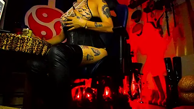 DominatrixBlue online show from February 10, 2025, 8:42 pm