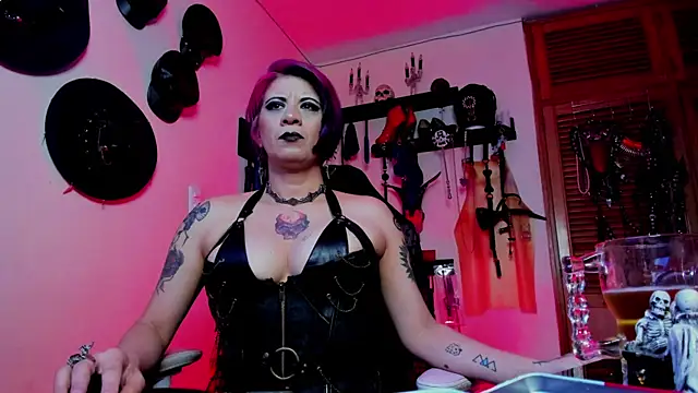 DominatrixBlue online show from January 10, 2026, 8:21 pm