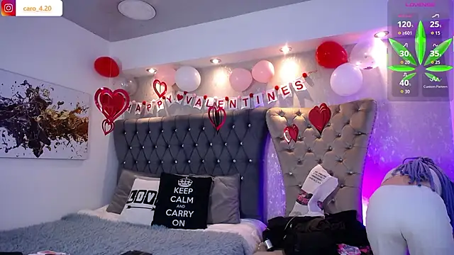 CaroFisher online show from February 20, 2026, 1:22 pm