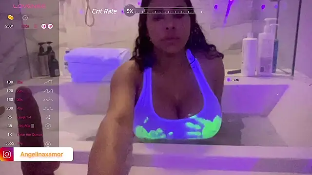 Angelina amor online show from March 6, 2025, 1:48 am