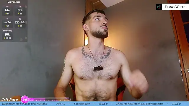 Mr WhiteCock online show from June 10, 2026, 10:52 pm