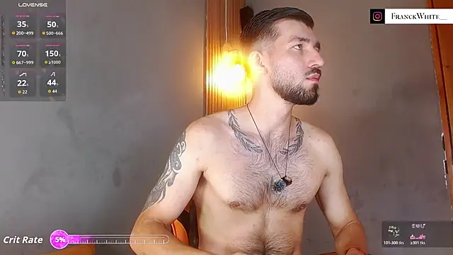 Mr WhiteCock online show from June 14, 2026, 1:35 pm