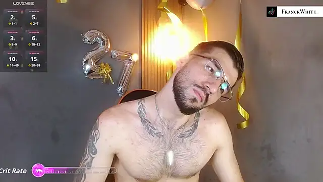 Mr WhiteCock online show from July 10, 2026, 5:48 pm