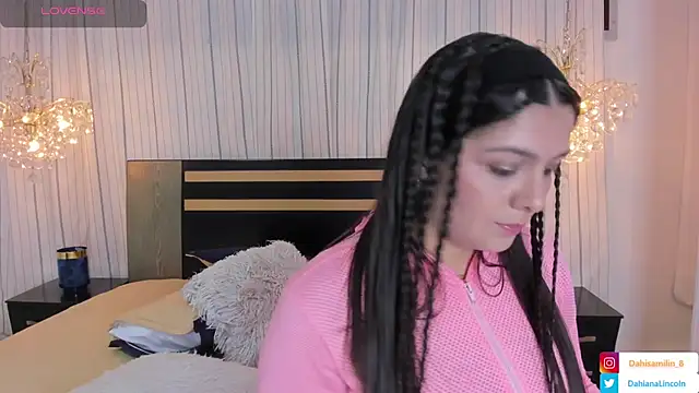 DahianaLincoln online show from January 29, 2025, 1:58 am