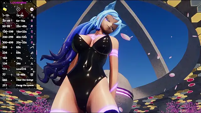 ElfieLove online show from October 12, 2025, 5:12 pm