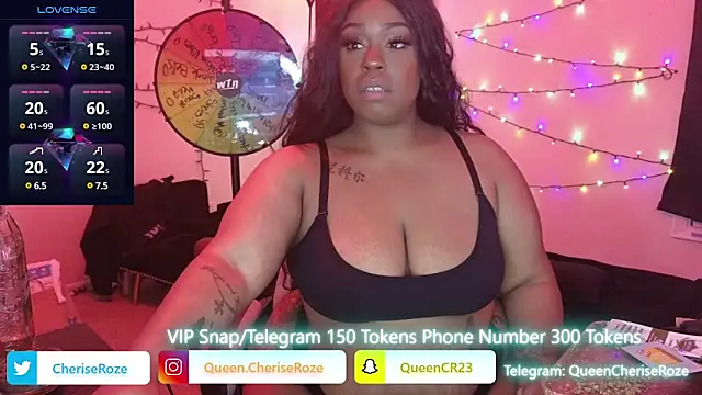 Snapshot of cheriserozequeen chatting on December 17, 2024, 1:18 am cheriserozequeen online show from December 17, 2024, 1:18 am