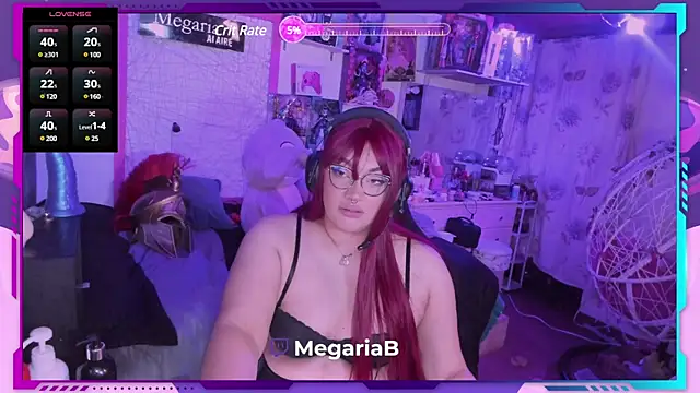MegariaB online show from February 2, 2025, 4:26 am