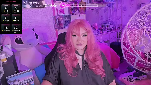 MegariaB online show from March 16, 2025, 4:41 am