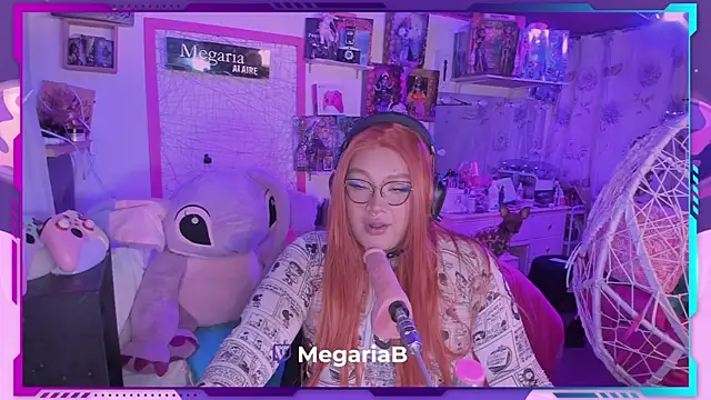 MegariaB online show from March 22, 2025, 5:17 am