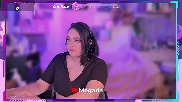 MegariaB online show from January 8, 2026, 4:37 am