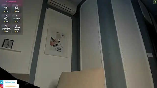 EnriqueBarberry online show from January 13, 2025, 6:16 am