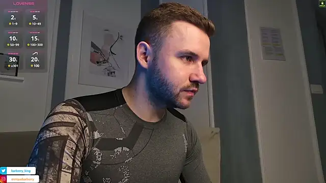 EnriqueBarberry online show from March 12, 2025, 6:18 am