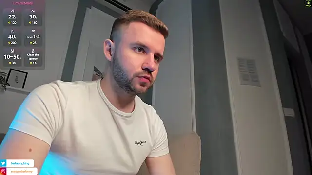 EnriqueBarberry online show from March 23, 2025, 6:26 am