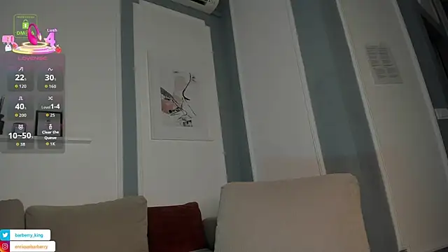 EnriqueBarberry online show from September 20, 2025, 5:41 am