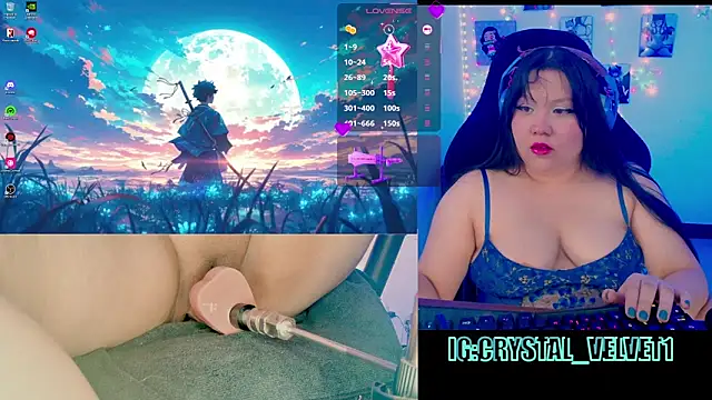 crystal7u7 online show from September 20, 2025, 2:51 pm