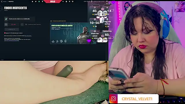 crystal7u7 online show from October 8, 2025, 8:28 pm