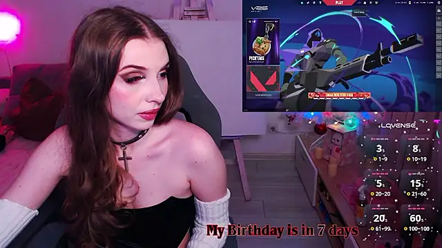 AmyBoop online show from February 22, 2026, 7:34 pm