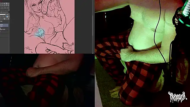 Snapshot of DrenchedArt chatting on October 31, 2025, 1:39 am DrenchedArt online show from October 31, 2025, 1:39 am