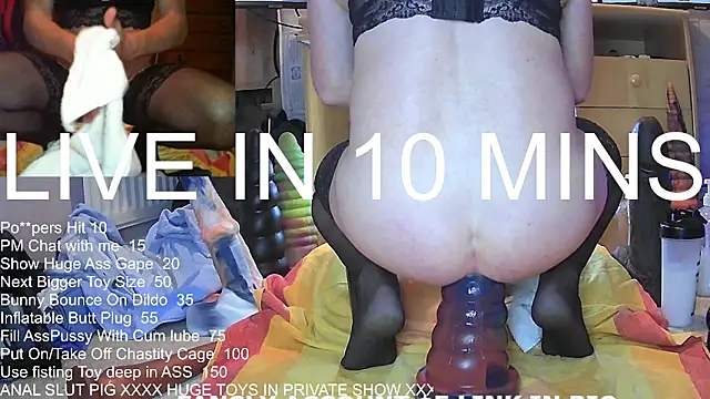 Snapshot of ClairTS chatting on January 26, 2025, 12:33 pm ClairTS online show from January 26, 2025, 12:33 pm