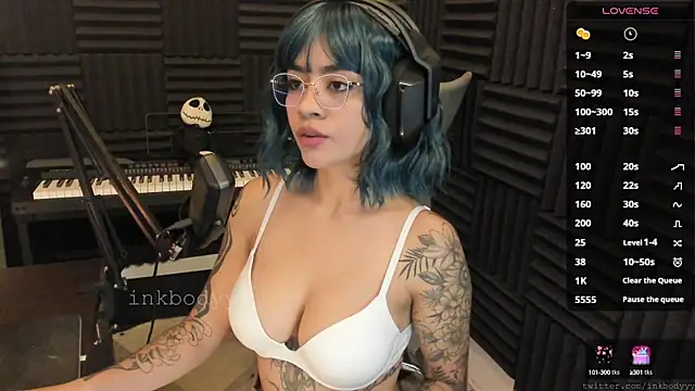 Snapshot of INKbodyy chatting on December 9, 2024, 9:58 pm INKbodyy online show from December 9, 2024, 9:58 pm