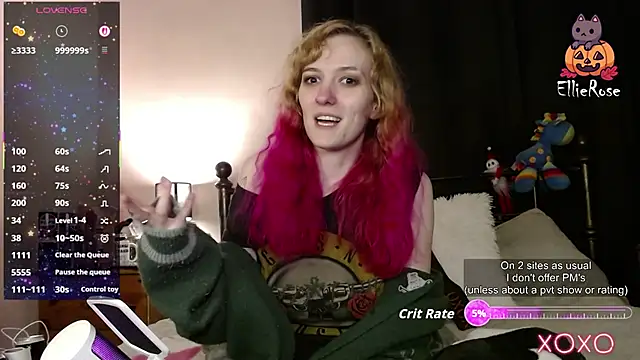 EllieeRose online show from February 13, 2026, 11:34 pm