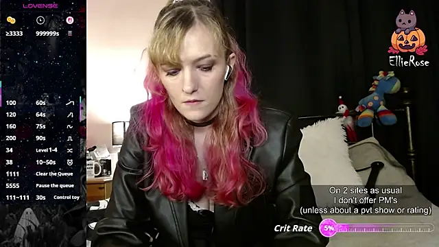 EllieeRose online show from March 22, 2026, 11:19 pm