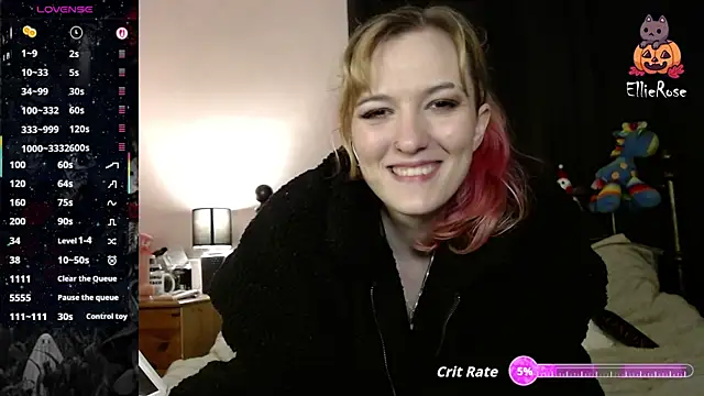 EllieeRose online show from April 5, 2026, 10:40 pm