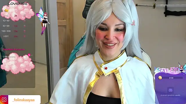 folinskayyya online show from January 7, 2025, 7:31 am