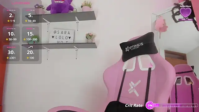 saralolo420 online show from November 8, 2025, 10:52 pm