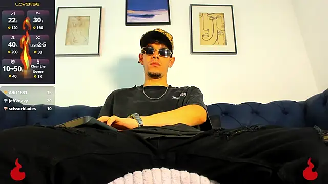 BRAYHAMBROWN online show from February 1, 2025, 1:55 am