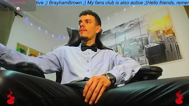 BRAYHAMBROWN online show from October 9, 2025, 10:41 pm