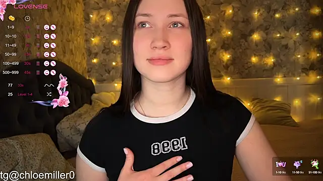 Snapshot of ChloeMillerMeow chatting on February 19, 2025, 3:27 pm ChloeMillerMeow online show from February 19, 2025, 3:27 pm