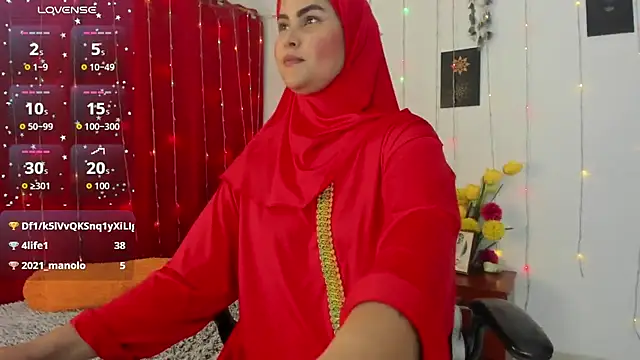 AishaAmin  online show from April 29, 2026, 5:30 pm