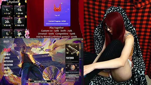 ElliMoor online show from September 18, 2025, 7:43 am