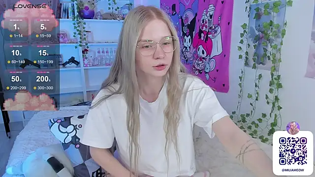 Snapshot of Milia_Parker chatting on February 3, 2025, 2:25 am Milia Parker online show from February 3, 2025, 2:25 am