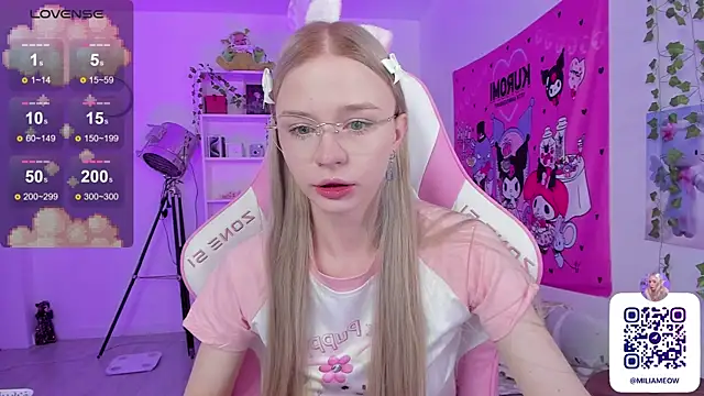 Snapshot of Milia_Parker chatting on February 14, 2025, 5:41 am Milia Parker online show from February 14, 2025, 5:41 am