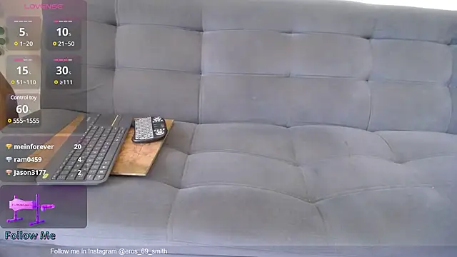 Eros Smit online show from February 10, 2025, 8:21 pm